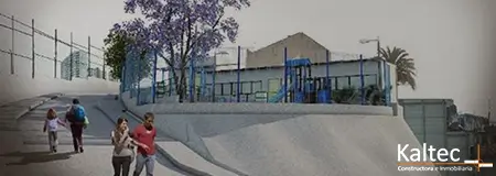 Rescate de espacio públicos parque de salones y usos múltiples San fernando Huizquilican